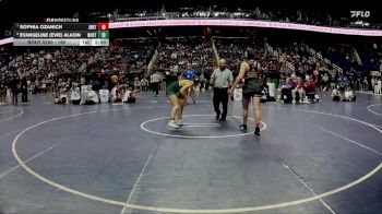 165 lbs Semifinal - Evangeline (Evie) Alasin, Northeastern vs Sophia Ozanich, Jack Britt