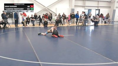 92 lbs Cons. Sub-semis - Uriah Barabin, Grindhouse Wrestling Club vs Cashton Treuthardt, Team Nazar Training Center