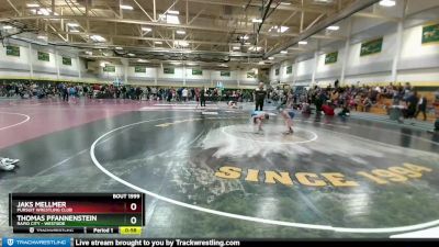 60 lbs Cons. Round 5 - Thomas Pfannenstein, Rapid City - Westside vs Jaks Mellmer, Pursuit Wrestling Club