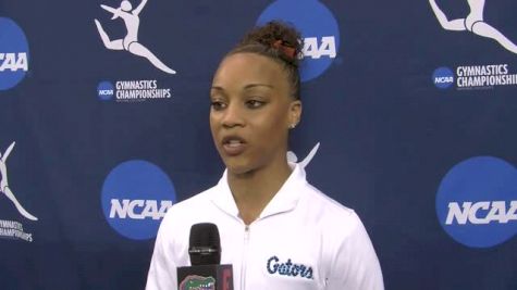 All-Around, Floor Champ Kytra Hunter On The Weekend