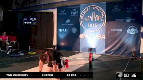 Tom Kilkenney Snatch 95 Kgs