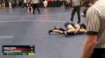 141 lbs Cons. Round 1 - Moses Torres, Wayland Baptist vs Isaiah Vizcarrondo, Williams Baptist