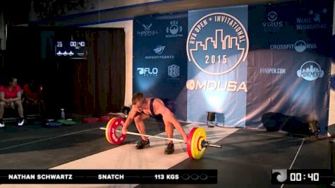 Nathan Schwartz Snatch 113 Kgs