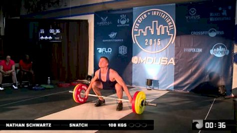 Nathan Schwartz Snatch 108 Kgs