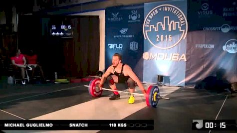 Michael Guglielmo Snatch 118 Kgs