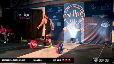Michael Guglielmo Snatch 117 Kgs