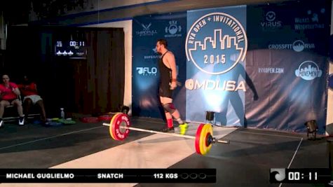 Michael Guglielmo Snatch 112 Kgs