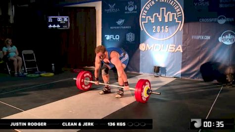 Justin Rodger CJ 136 Kgs