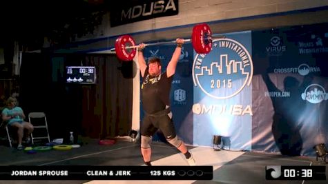 Jordan Sprouse CJ 125 Kgs