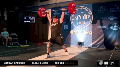 Jordan Sprouse CJ 130 Kgs