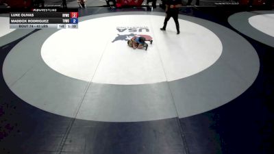 43 lbs Champ. Round 1 - Luke Olivas, Hemet Youth Wrestling Club vs Maddox Rodriguez, The Valley Wrestling Club