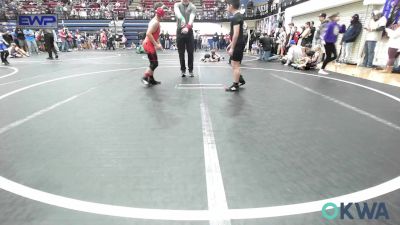 85 lbs Round Of 16 - Jace Henson, Carl Albert vs Ares Pearson, Norman North