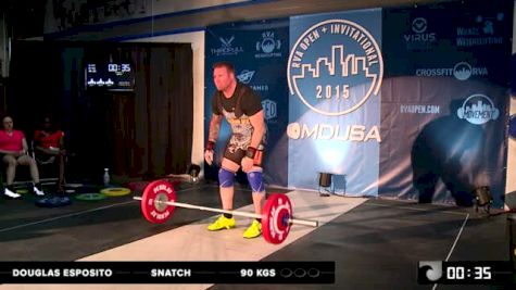Douglas Esposito Snatch 90 Kgs