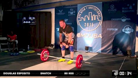 Douglas Esposito Snatch 80 Kgs