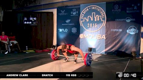 Andrew Clark Snatch 115 Kgs