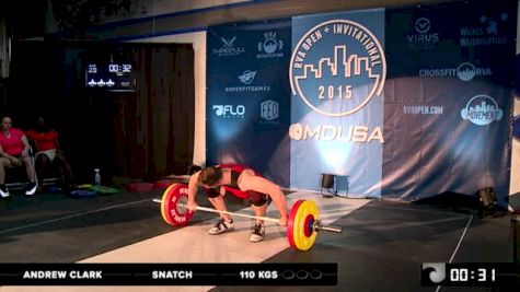 Andrew Clark Snatch 110 Kgs 2