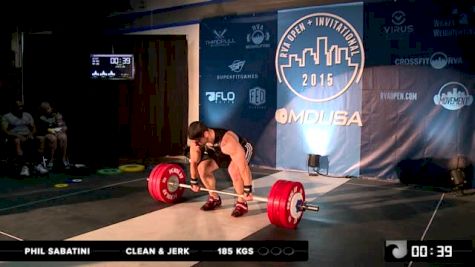 RVA Men's Invitational Phil Sabatini CJ 185 Kgs