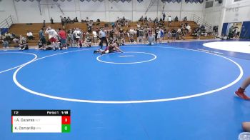 112 lbs Champ. Round 1 - Adrian Cazares, Nor Cal Finest vs Kevin Camarillo, Wright WA