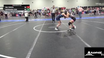 105 lbs Cons. Round 2 - Mia Toraya, Turner vs Esperanza Cuin, Chanute