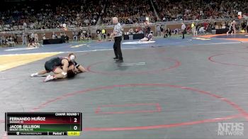 D4-138 lbs Champ. Round 1 - Jacob Gillison, Benzie Central HS vs Fernando Muñoz, Bangor HS