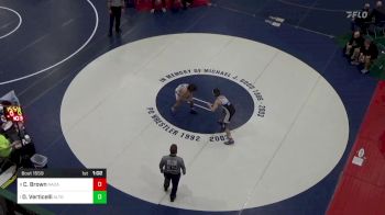 140 lbs Quarterfinal - Chase Brown, Nazareth vs Dominic Verticelli, Altoona