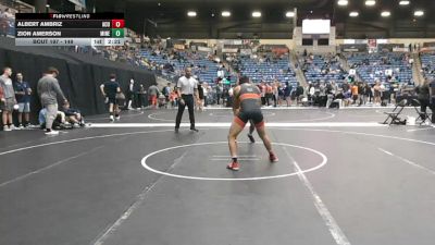 149 lbs Cons. Round 2 - Zion Amerson, Midland (Neb.) vs Albert Ambriz, Arizona Christian University
