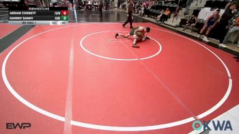 110 lbs Rr Rnd 1 - Abram Corbett, Fort Gibson Youth Wrestling vs Garret Sandy, Gore Pirates Youth Wrestling