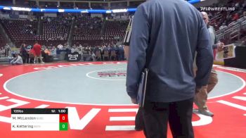 106 lbs Consolation - Mason McLendon, Susquenita vs Kane Kettering, Reynolds