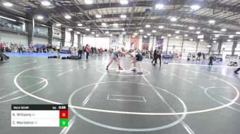 182 lbs Consi Of 8 #1 - Kage Williams, NC vs Caleb Marzolino, PA