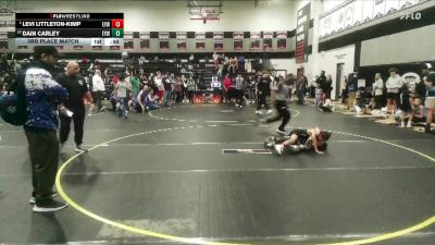 60 lbs 3rd Place Match - Levi Littleton-Kimp, Summerville Takedown vs Dain Carley, Cobra Wrestling Club