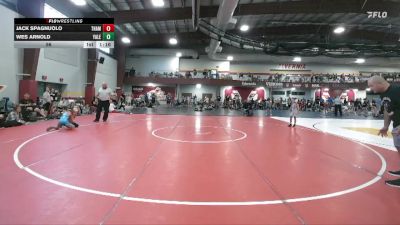 56 lbs Round 3 (8 Team) - Jack Spagnuolo, Taylor Hammers vs Wes Arnold, Yale St