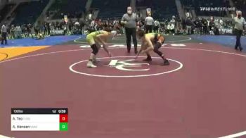 132 lbs Consi Of 8 #1 - Ashton Teo, Tucson Pride vs Aidan Hansen, Vandals