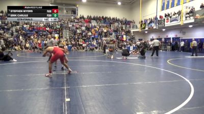 133 lbs Qtr-finals - Stephen Myers, Parkersburg-WV vs Erik Carlile, Penns Valley