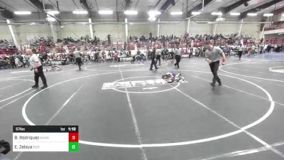 57 lbs Rr Rnd 2 - Brantley Rodriquez, Show Low vs Emmitt Zelaya, Sierra Grande Panthers