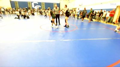 125 lbs Quarterfinal - Shenen ONeil, Team Thunder vs Jewel Bruch, Yucca Valley Wrestling
