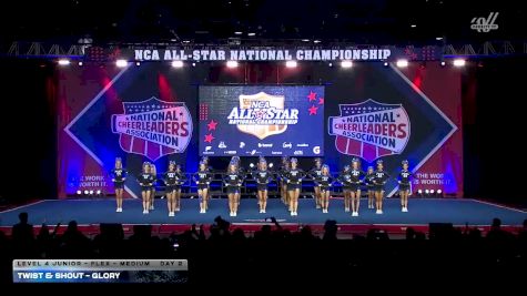 Twist & Shout - Glory [2026 L4 Junior - Flex - Medium Day 2] 2026 NCA All-Star National Championship