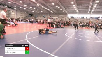 126 lbs Semifinal - Jada Pichardo, NJ vs Christina Borgmann, FL