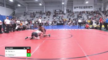 138 lbs Semifinal - Marcos Torrez, WA vs Brogan Fielding, OH