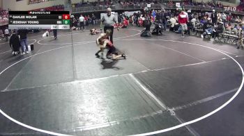 62 lbs Cons. Round 5 - Jedidiah Young, Nebraska Wrestling Academy vs Oaklee Nolan, Boone Central