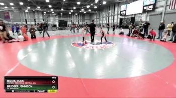 58 lbs Round 3 - Riddic Bunn, Victory Wrestling-Central WA vs Bridger Jennison, St. Maries WC