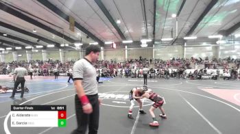 62 lbs Quarterfinal - Coy Alderete, Bloomfield Wildcats vs Edgar Garcia, Colorado Outlaws