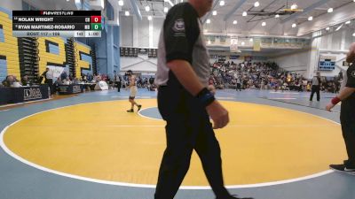 106 lbs Cons. Round 1 - Nolan Wright, Cape Henlopen H S vs Ryan Martinez-Rosario, Middletown