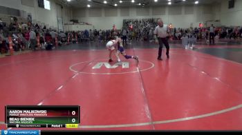 95 lbs Champ. Round 1 - Beau Bieniek, Waconia Wildcats vs Aaron Malikowski, Pursuit Wrestling Minnesota