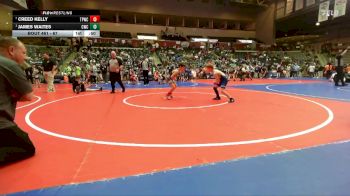 67 lbs Cons. Semi - James Waites, Conway Wrestling Club vs Creed Kelly, Trash Pandas Wrestling Club