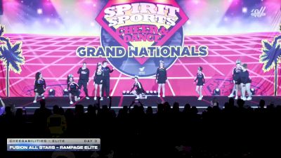 Fusion All Stars - Rampage Elite [2026 CheerABILITIES - Elite Day 3] 2026 Spirit Sports Grand Nationals