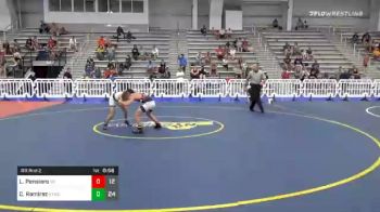 80 lbs Prelims - Luke Pensiero, Young Guns Yellow Elem vs Christian Ramirez, Shore Thing Elem