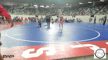 120 lbs Quarterfinal - Peyton Cannady, Westmoore Wresting vs Piper Weaver, Cushing
