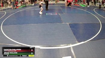 58 lbs 1st Place Match - Daxxton Phillipsen, Delta Wrestling Club vs Bronx Bullock, Fillmore