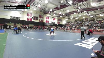 105 lbs Cons. Semi - Isabella Ramirez, Palm Springs vs Naomi Bonilla, Fillmore