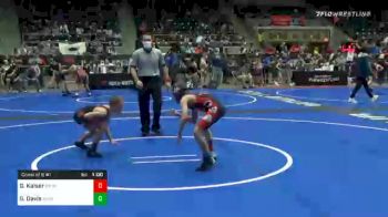 73 lbs Consolation - Grady Kaiser, OK Wrestling Academy vs Grant Davis, Honey Badger WC